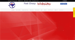 Desktop Screenshot of fastcheapwebsites.com.au